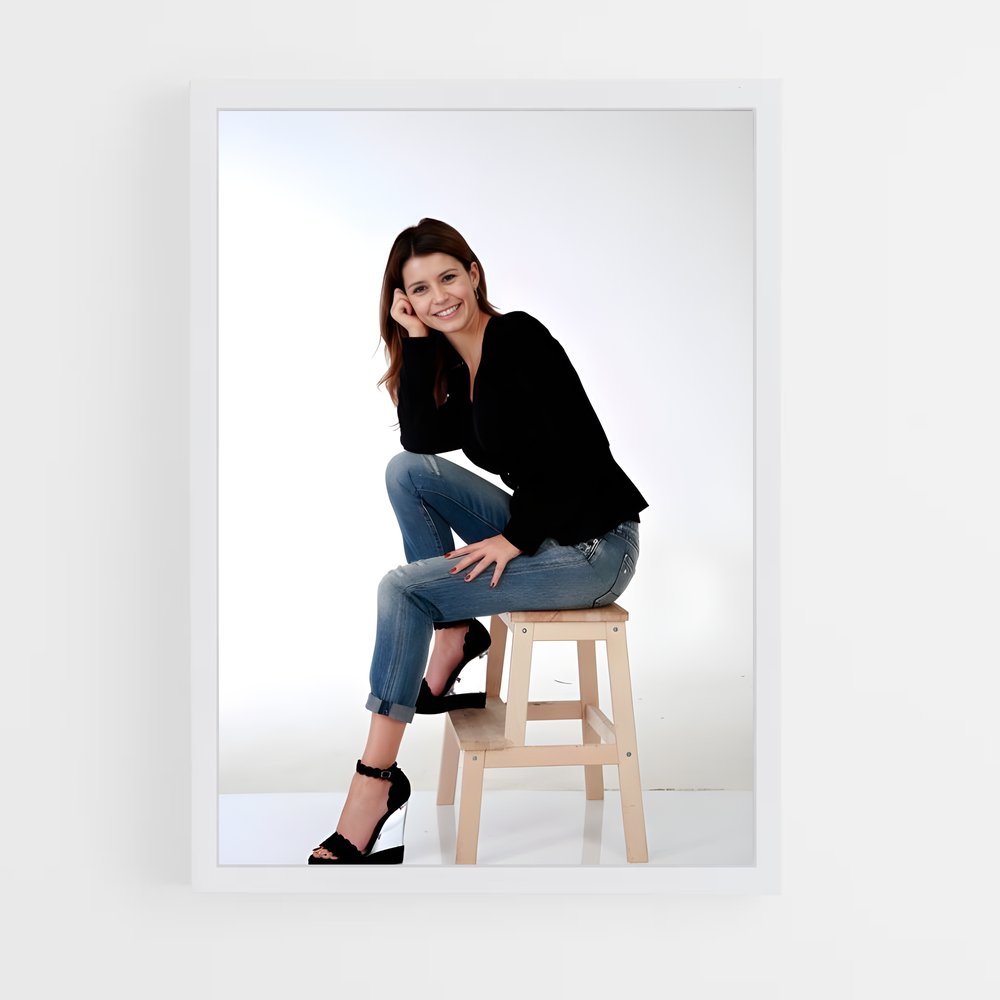 ap-beren saat-1 cadre Blanc