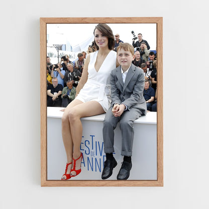 ap-berenice bejo-3 cadre Bois clair
