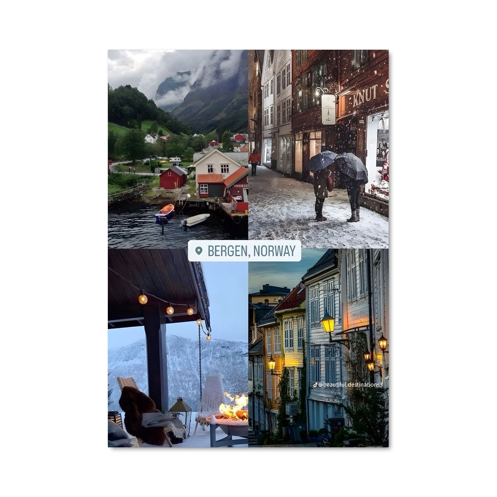 Poster Bergen Éternel