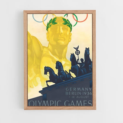 ap-berlin 1936-1 cadre Bois clair