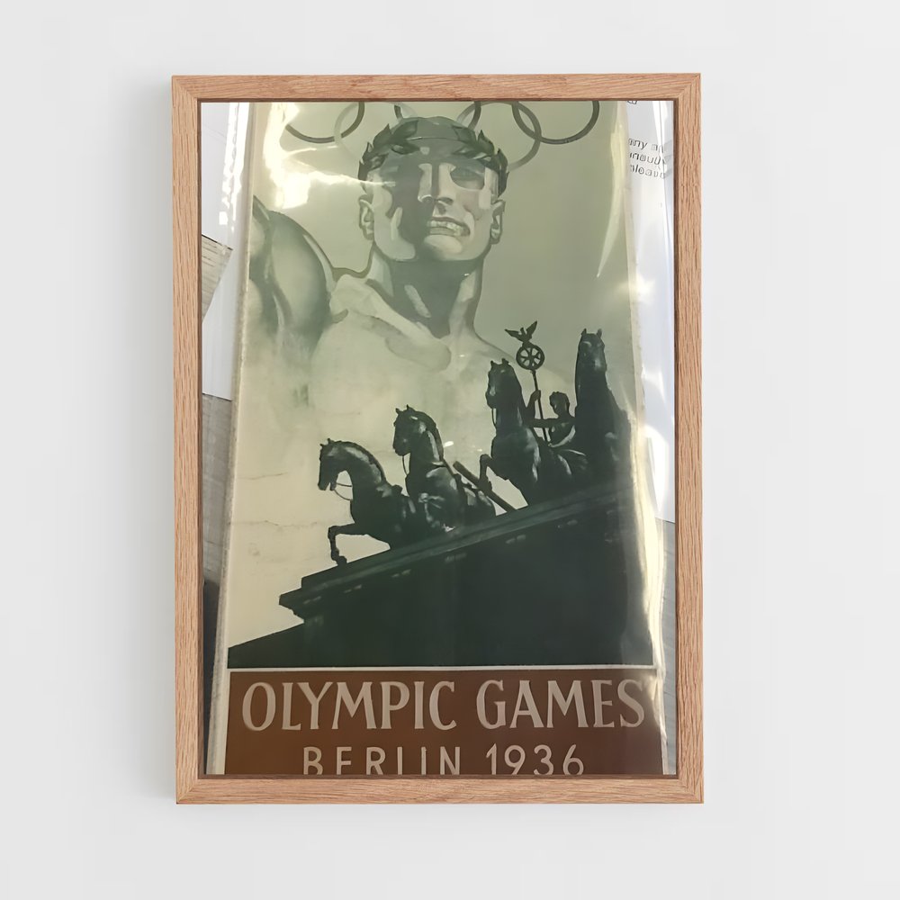 ap-berlin 1936-4 cadre Bois clair