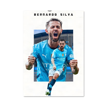 Poster Silva en Bleu