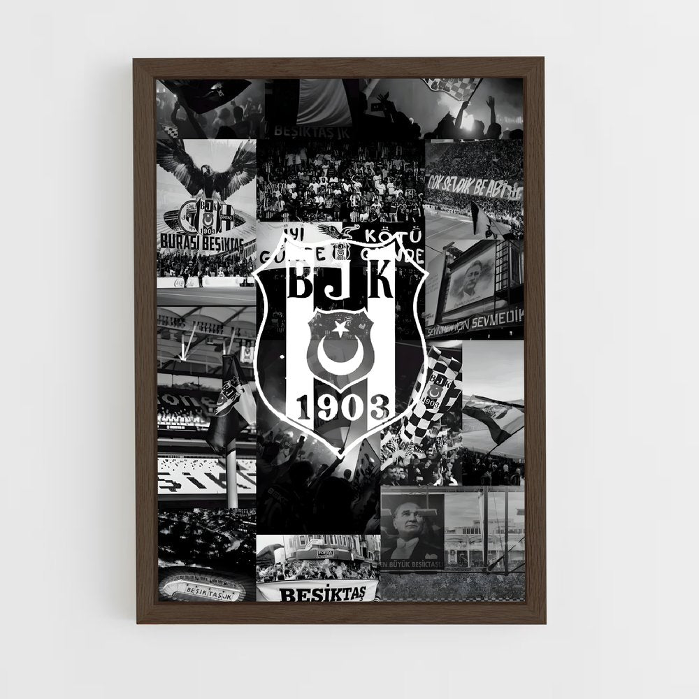 ap-besiktas jk-1 cadre Bois foncé