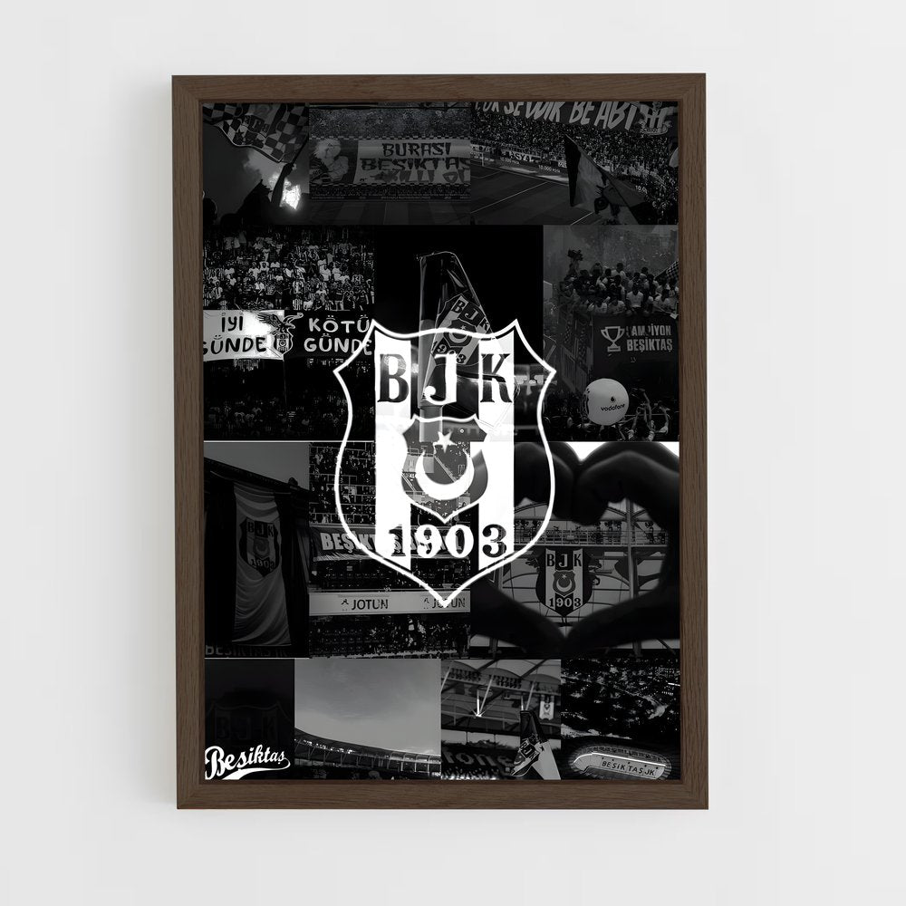 ap-besiktas jk-8 cadre Bois foncé