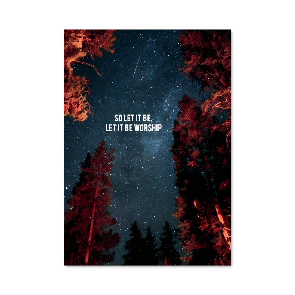 Poster Laissez les Étoiles