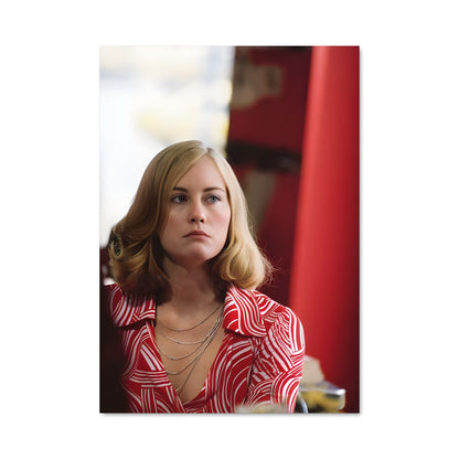 Poster Femme en Rayures