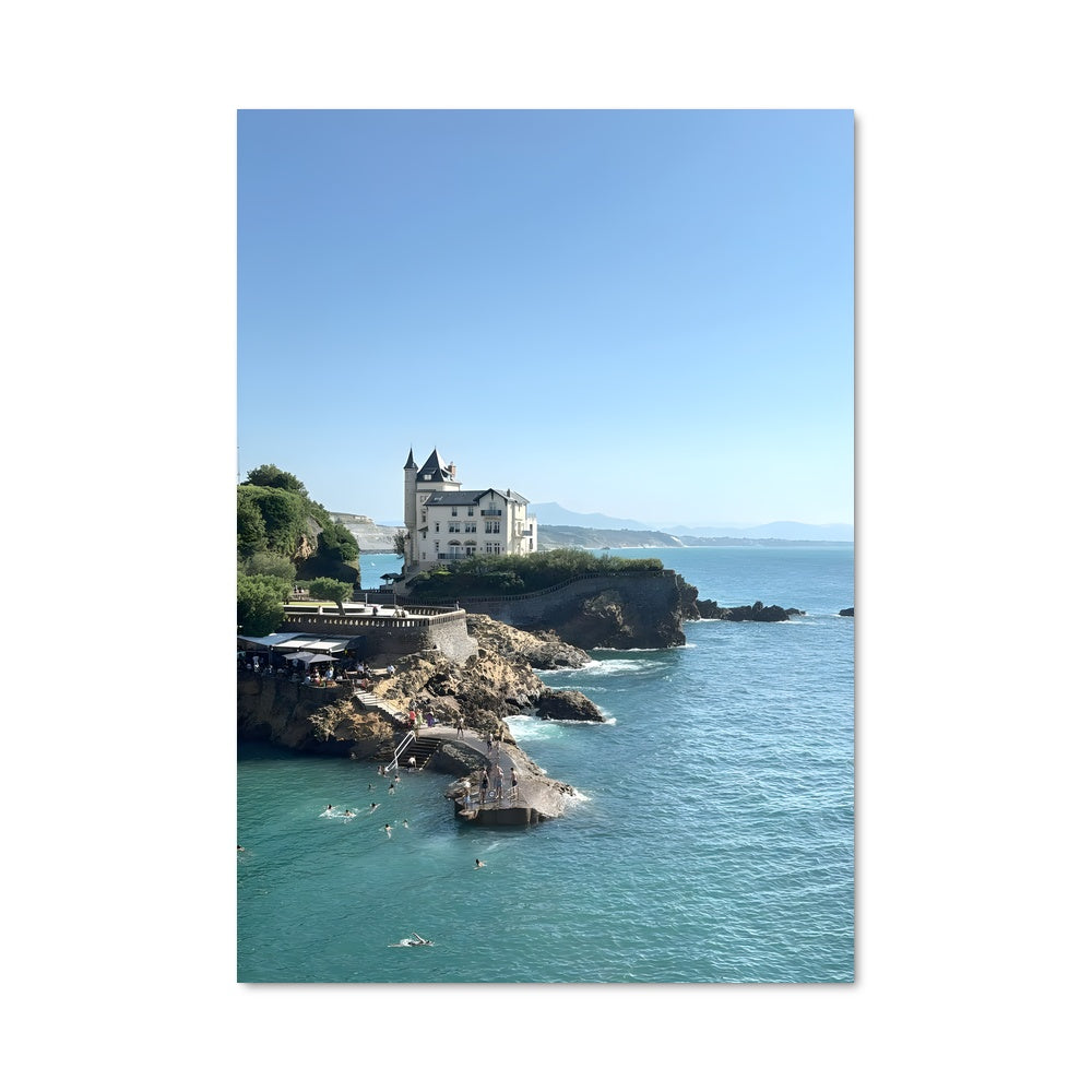 Poster Plage de Biarritz