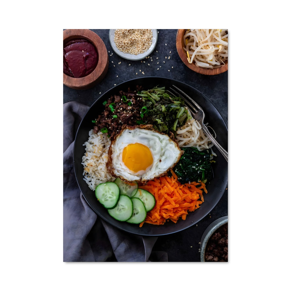Poster Bibimbap Delight