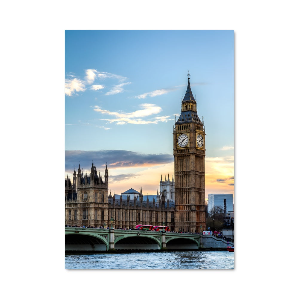 Poster Big Ben au Crépuscule