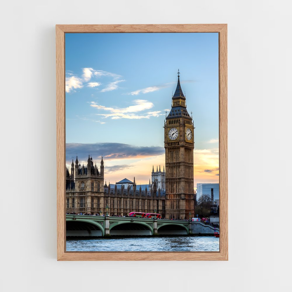 ap-big ben-2 cadre Bois clair