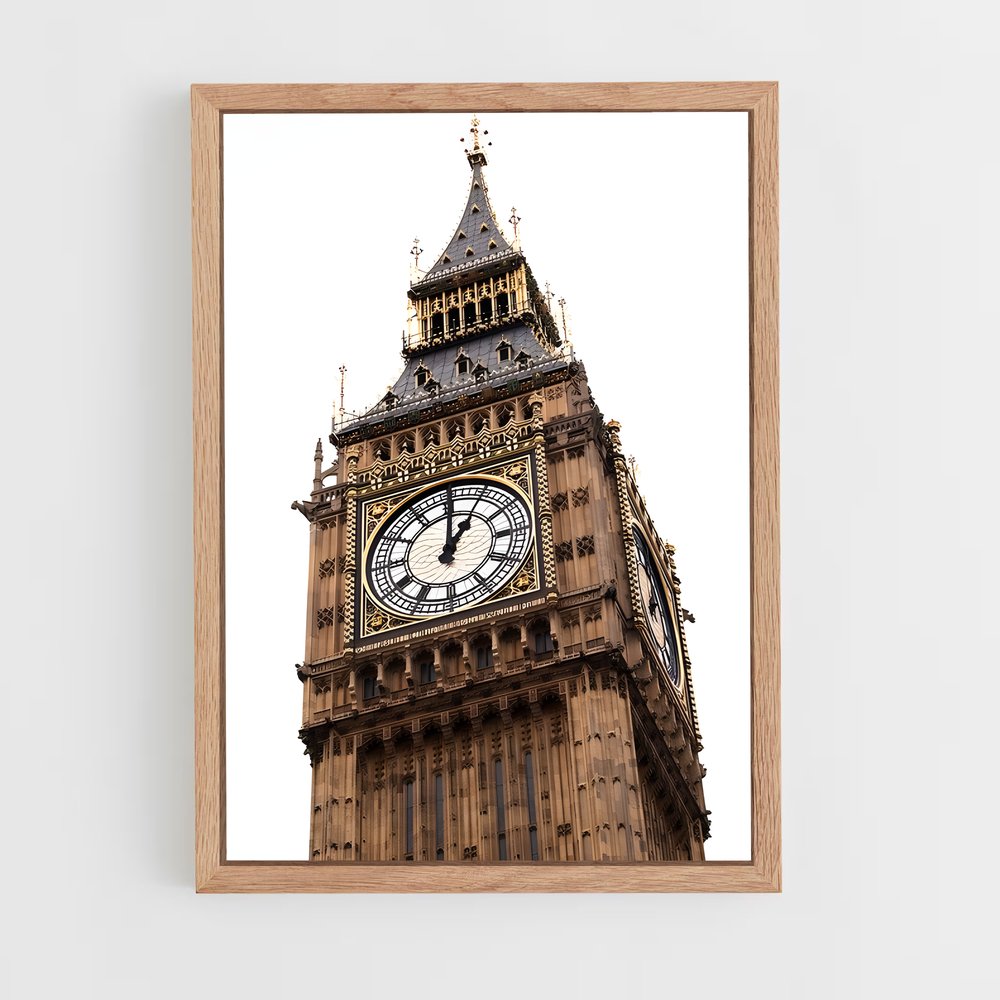 ap-big ben-9 cadre Bois clair