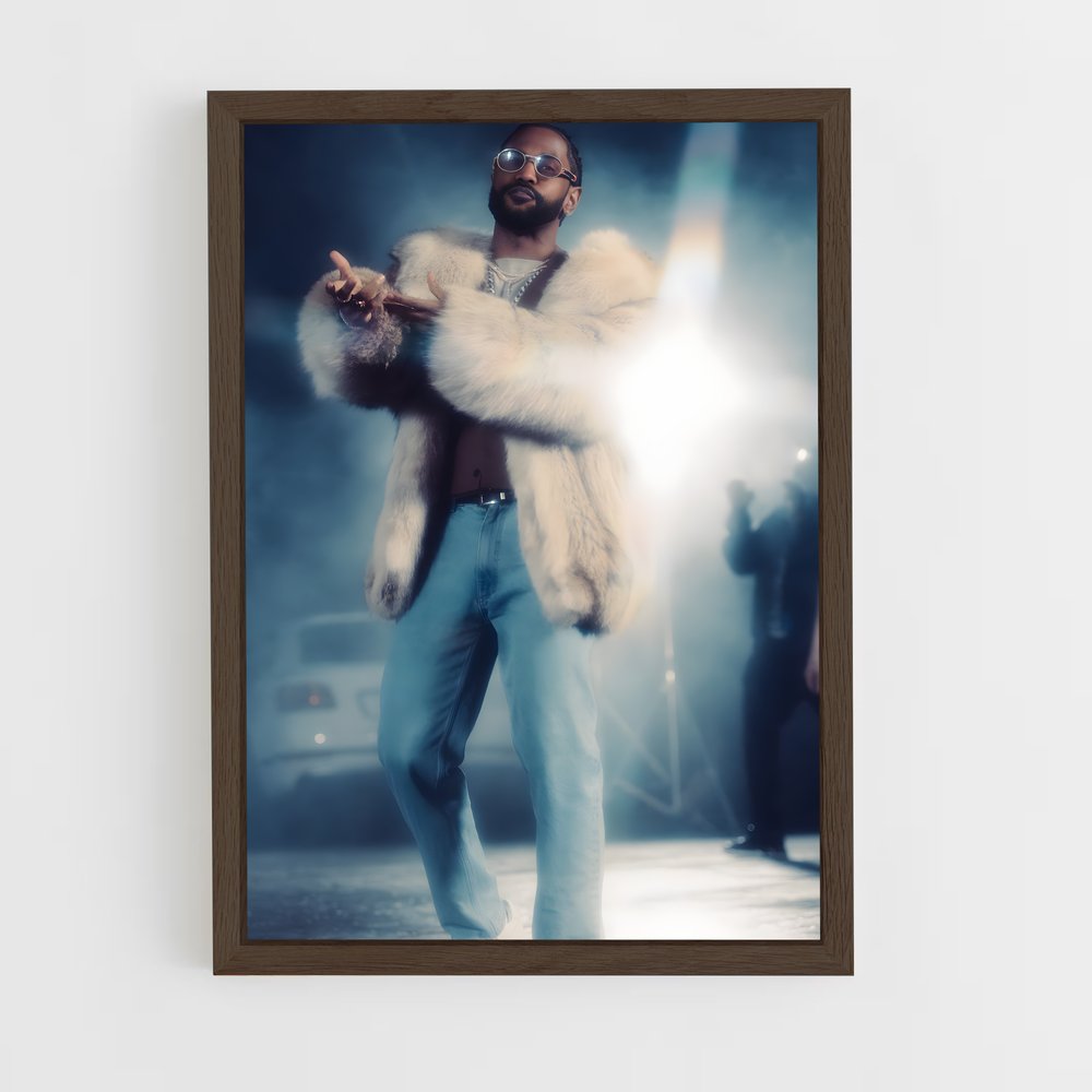 ap-big sean-4 cadre Bois foncé