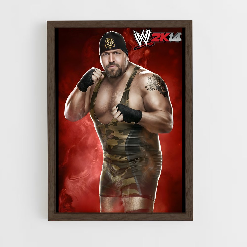 ap-big show-4 cadre Bois foncé