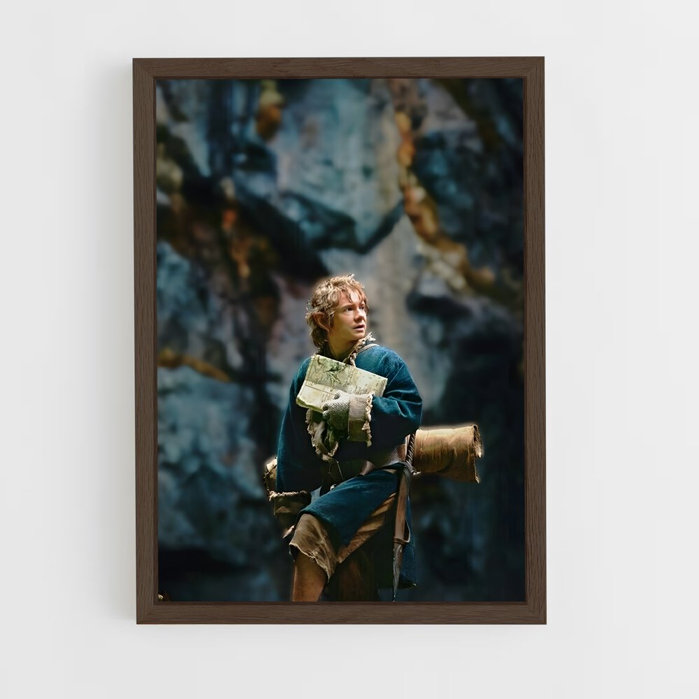 ap-bilbo baggins-5 cadre Bois foncé