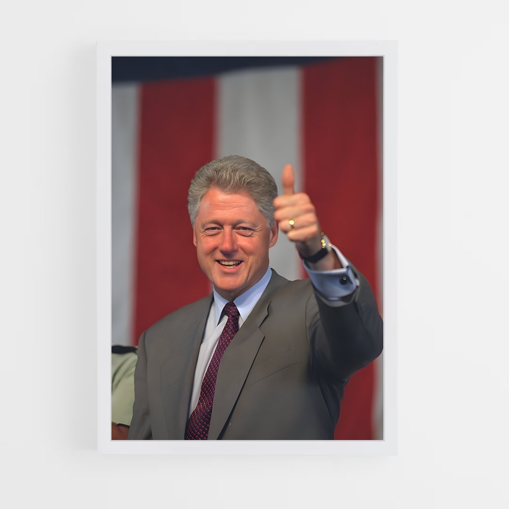 ap-bill clinton-1 cadre Blanc