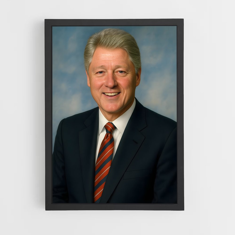 ap-bill clinton-3 cadre Noir