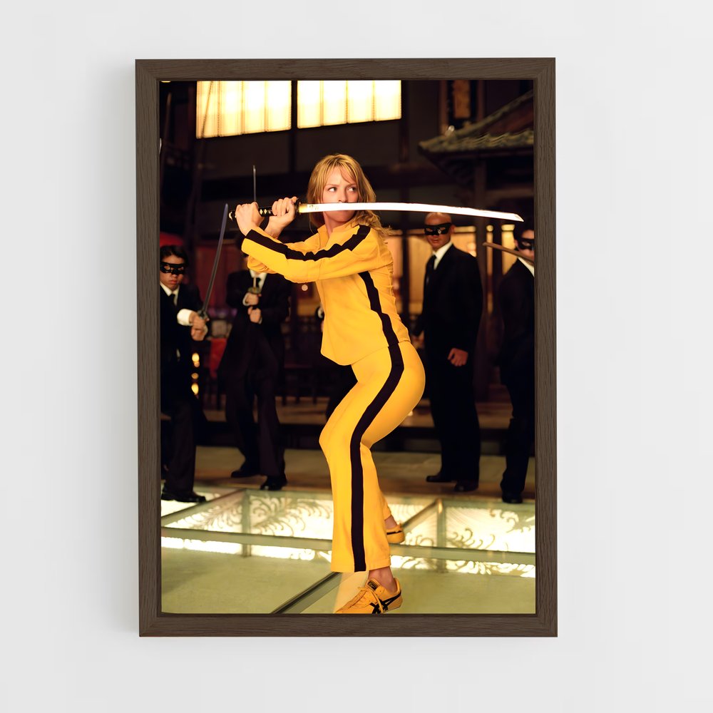 ap-bill kill bill-3 cadre Bois foncé