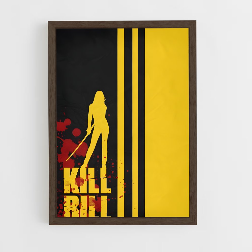 ap-bill kill bill-7 cadre Bois foncé