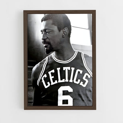ap-bill russell-6 cadre Bois foncé