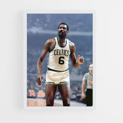 ap-bill russell-7 cadre Blanc
