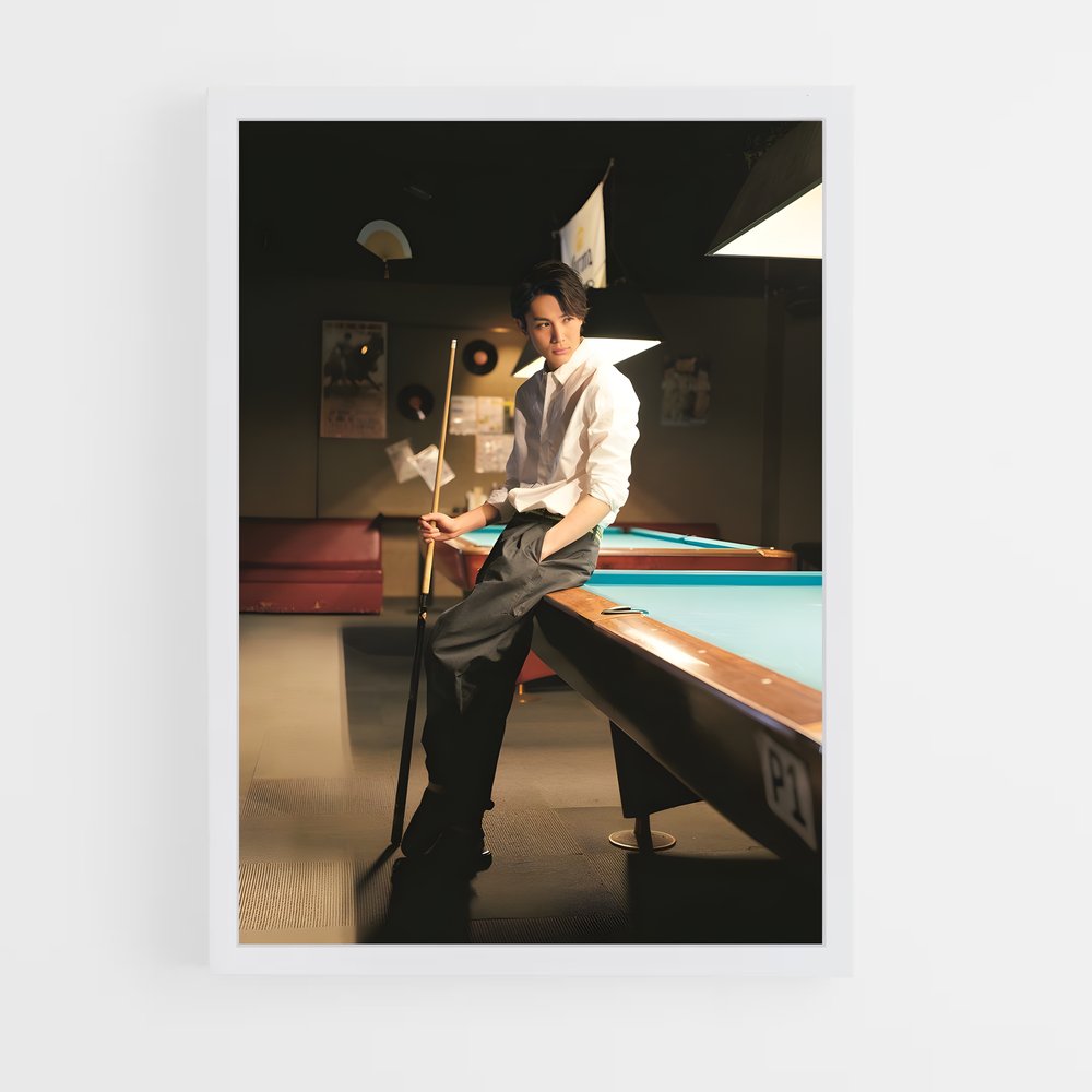 ap-billiard-6 cadre Blanc