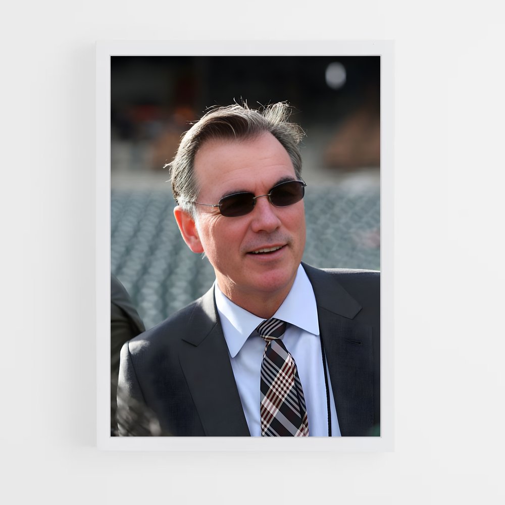ap-billy beane-2 cadre Blanc