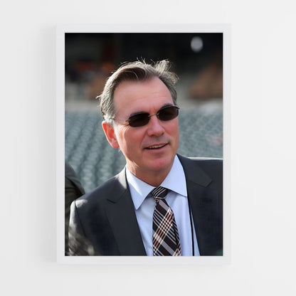 ap-billy beane-2 cadre Blanc