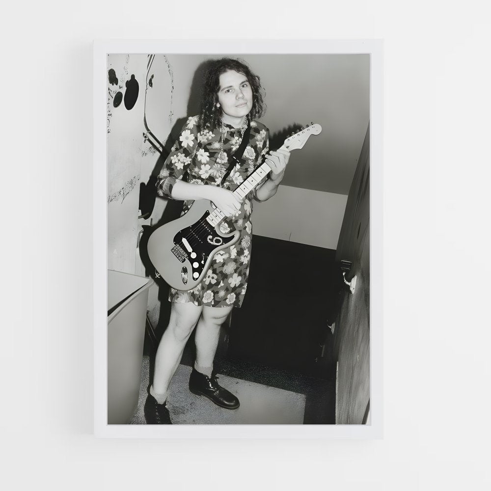 ap-billy corgan-2 cadre Blanc
