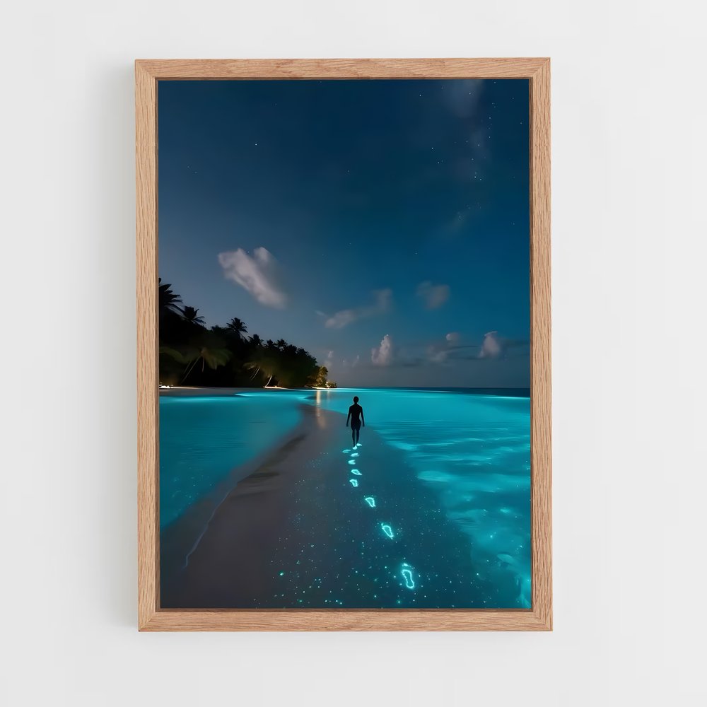 ap-bioluminescent beaches-13 cadre Bois clair
