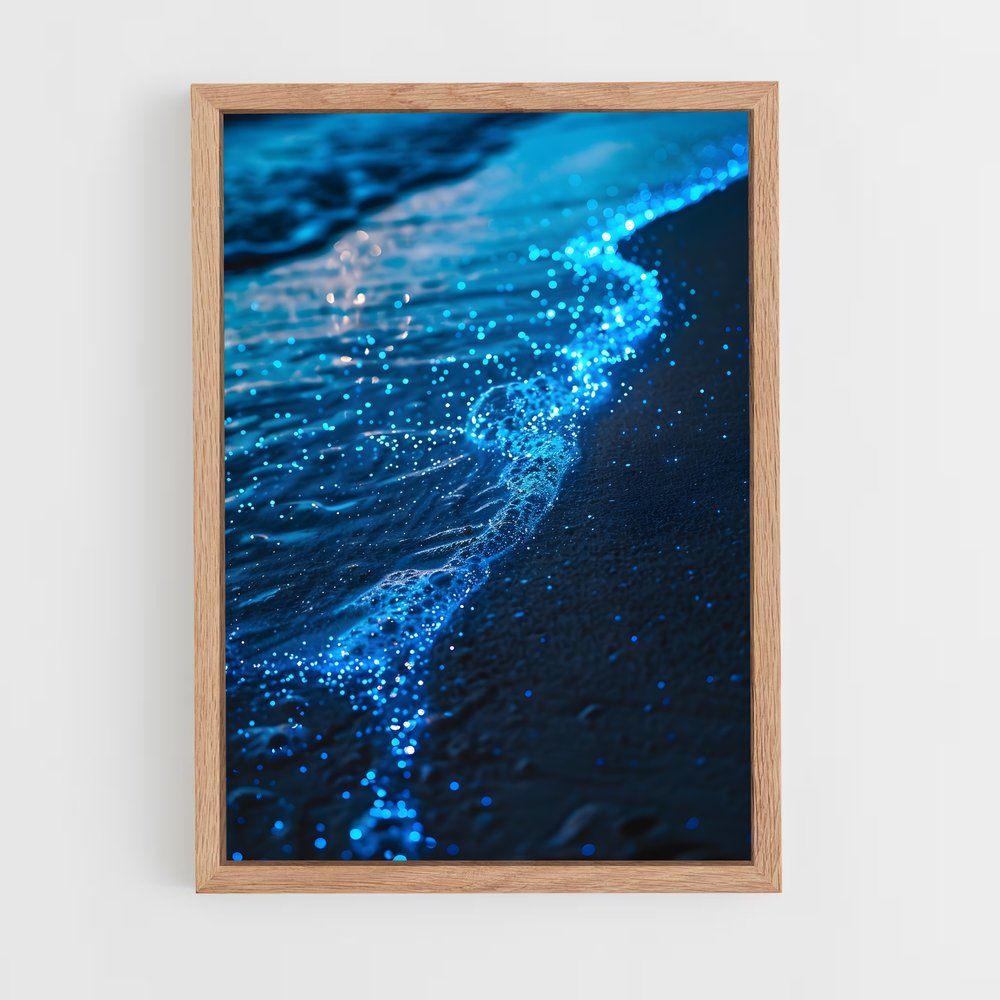 ap-bioluminescent beaches-5 cadre Bois clair