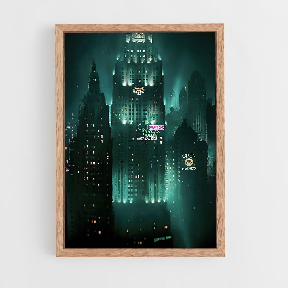 ap-bioshock-5 cadre Bois clair