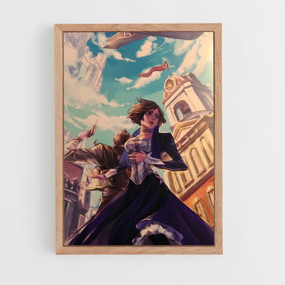 ap-bioshock-7 cadre Bois clair