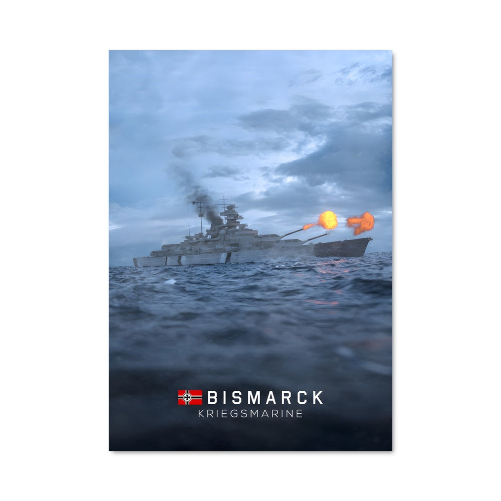 Poster Flamme Nautique