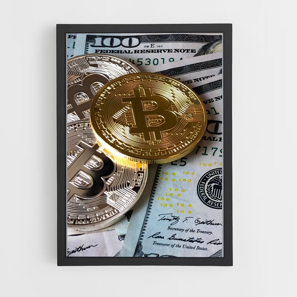 ap-bitcoin-11 cadre Noir