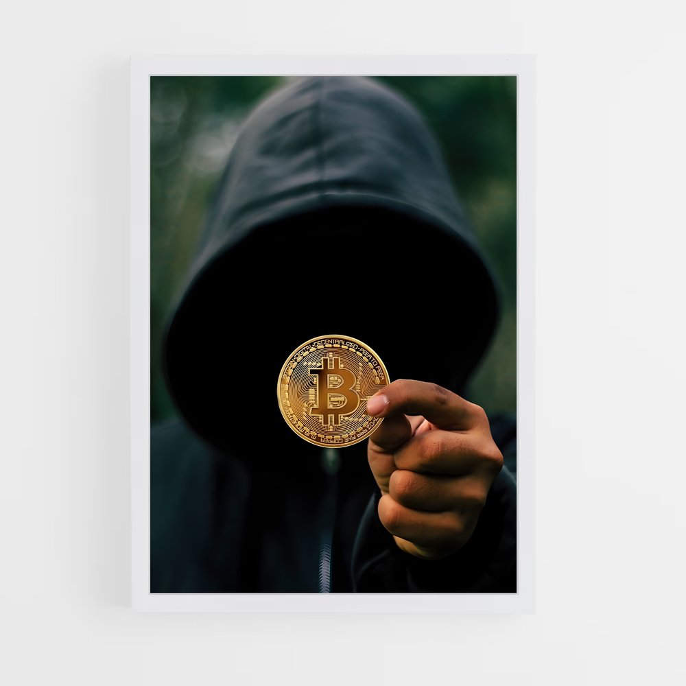 ap-bitcoin-13 cadre Blanc