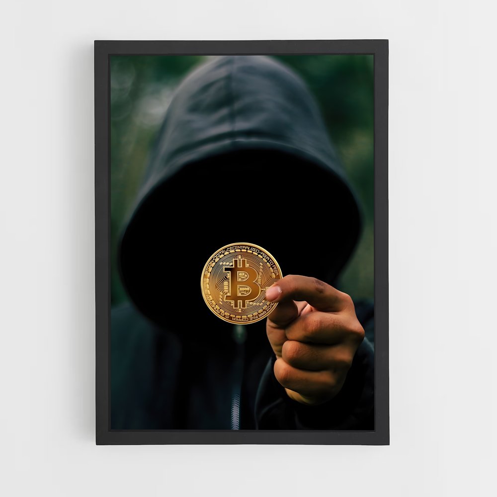ap-bitcoin-13 cadre Noir