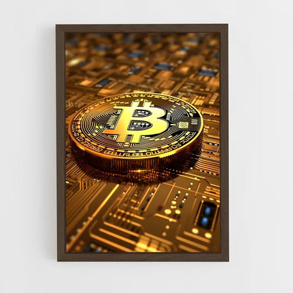 ap-bitcoin-6 cadre Bois foncé