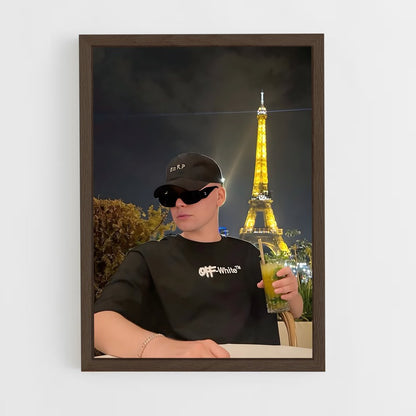 ap-bizarrap-5 cadre Bois foncé