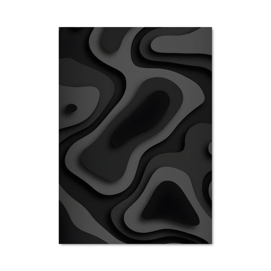 Poster Fluidité Noire