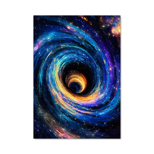 Poster Étoiles Spirales