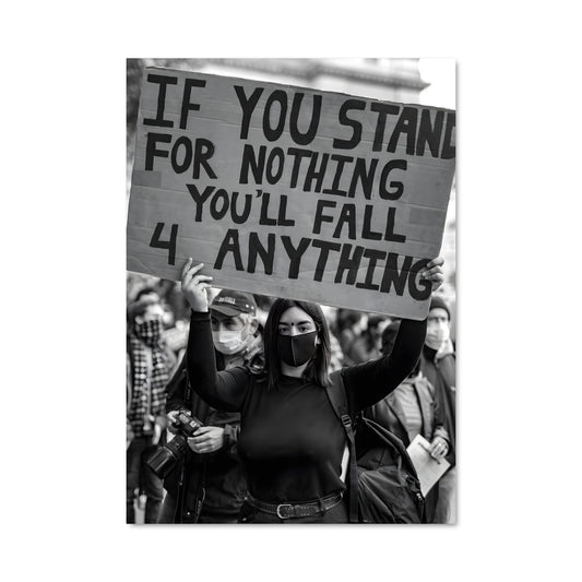 Poster Stand Up for Change