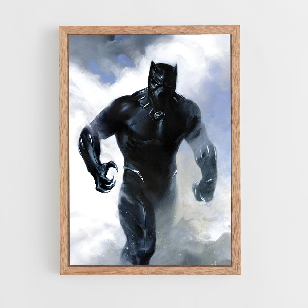 ap-black panther-11 cadre Bois clair