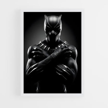 ap-black panther-5 cadre Blanc