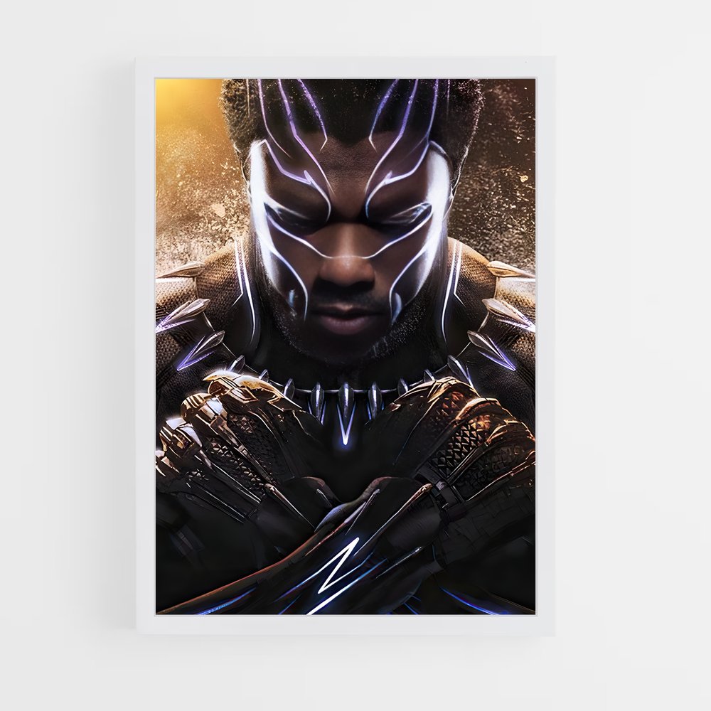 ap-black panther-9 cadre Blanc