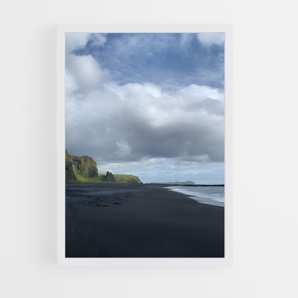 ap-black sand beach-10 cadre Blanc