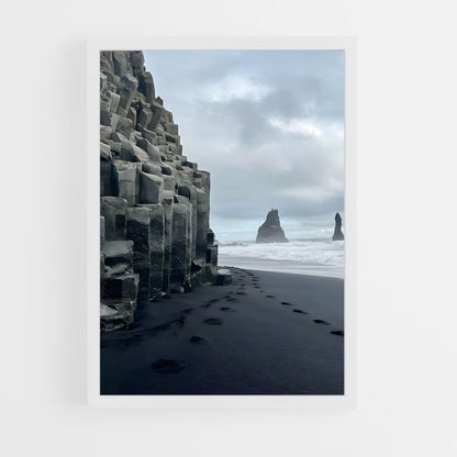 ap-black sand beach-11 cadre Blanc