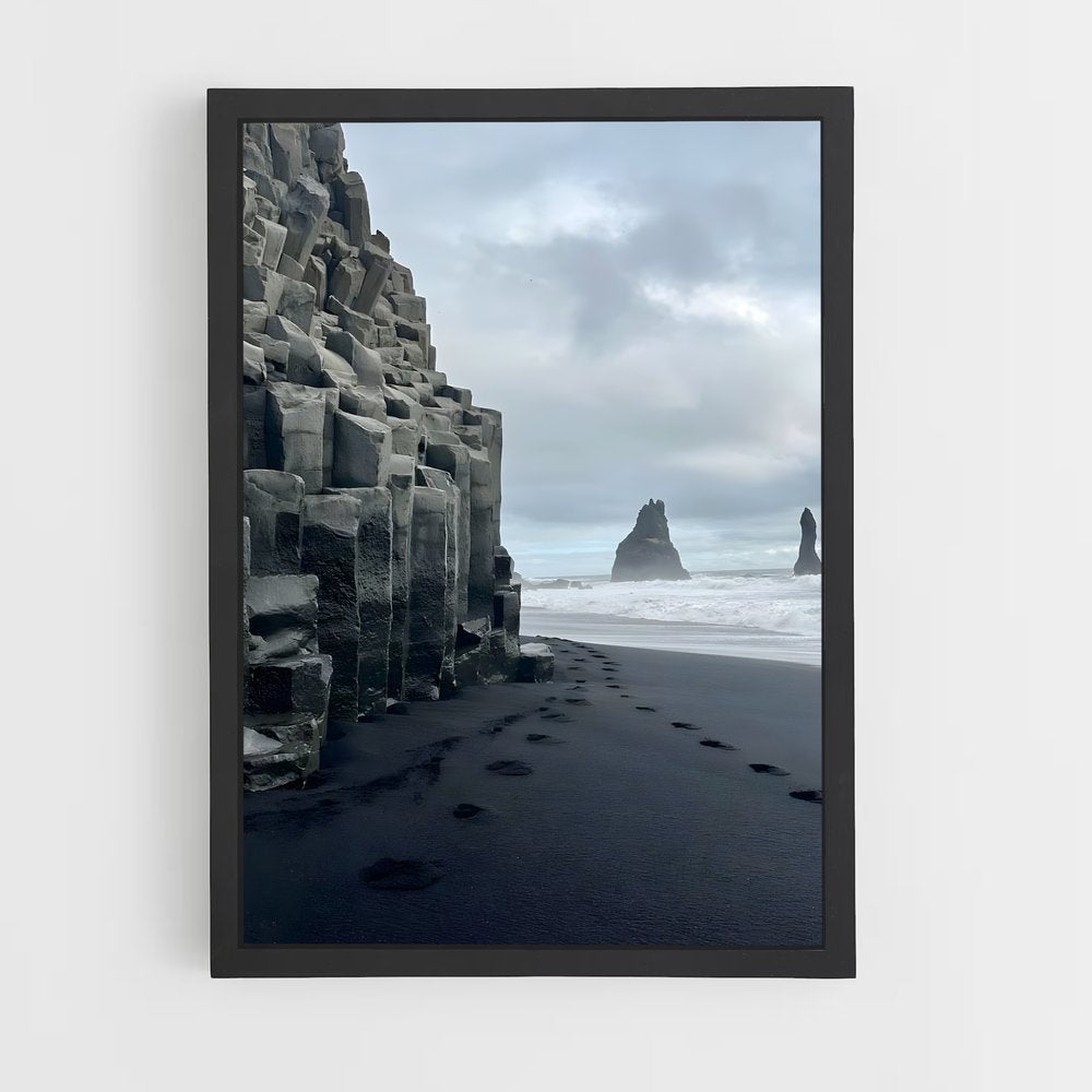 ap-black sand beach-11 cadre Noir
