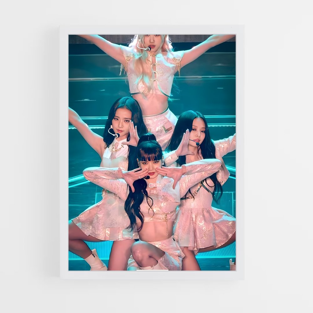 ap-blackpink-4 cadre Blanc