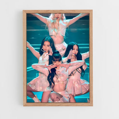 ap-blackpink-4 cadre Bois clair