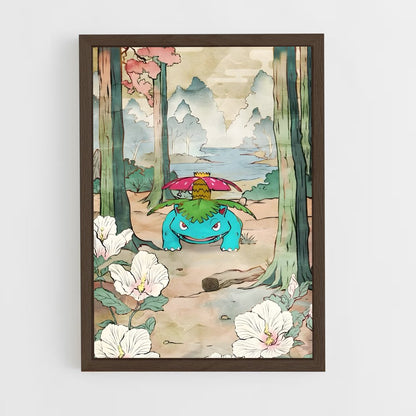 ap-blastoise-4 cadre Bois foncé